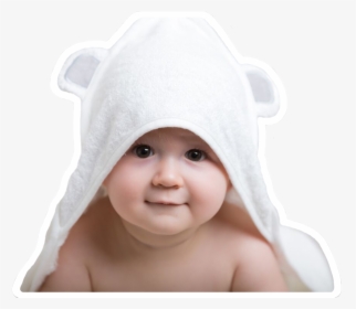 Daisygro Bamboo Hooded Animal Towel - Baby, HD Png Download, Free Download