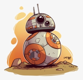 Bb-8 Star Wars Png Picture - Star War Cartoon Characters, Transparent Png, Free Download