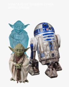 Artfx ヨーダ ＆ R2-d2　ダゴバパック - Yoda, HD Png Download, Free Download