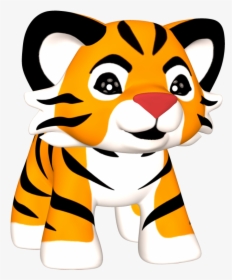 Baby Tiger Clip Art - Baby Tiger Tiger Clip Art Png, Transparent Png, Free Download