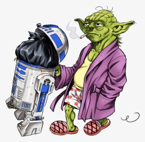 Yoda Master Cartoons Funny, HD Png Download, Free Download