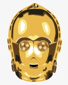 C3po Vector Drawing, HD Png Download, Free Download