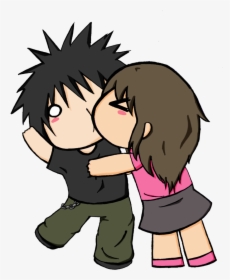 Couples Hug Cartoon Png, Transparent Png, Free Download