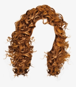 Wig - Transparent Curly Hair Png, Png Download, Free Download