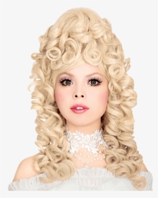 Marie Antoinette Blonde Wig - Локон Блонд Пнг, HD Png Download, Free Download