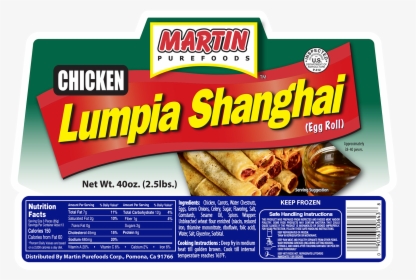 Martin Purefoods Lumpia Shanghai, HD Png Download, Free Download