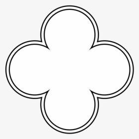 Quatrefoil Shape, HD Png Download, Free Download