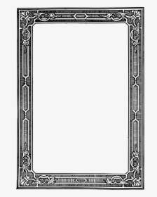 Asians Clipart Frame - Clipart Black And White Frame With Mirror, HD Png Download, Free Download