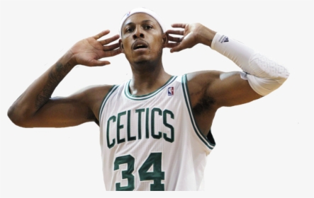 Share This Image - Paul Pierce Black And White, HD Png Download, Free Download