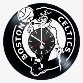 Boston Celtics Jersey Handmade Vinyl Record Wall Clock, HD Png Download, Free Download