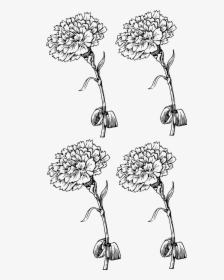 Carnation Tattoo Designs, HD Png Download, Free Download
