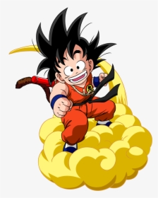 Kid Goku Flying Nimbus, HD Png Download, Free Download