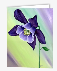 Gracecful Columbine Card Rz95pj - Colorado Blue Columbine, HD Png Download, Free Download