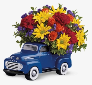 Teleflora Ford Pickup - Birthday Flowers For Men, HD Png Download, Free Download