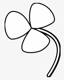 Three Leaves Flower Drawing, HD Png Download, Free Download