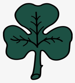 Green Clover Clip Arts - Shamrock Montreal Flag, HD Png Download, Free Download