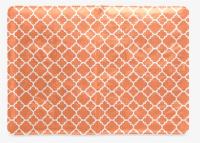 Orange White Quatrefoil Classic Pattern Custom Notebook - Grouse Mountain, HD Png Download, Free Download