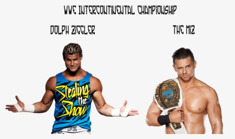 Transparent Wwe Superstars Png - Miz Ic Champion Png, Png Download, Free Download