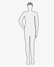 Silhouette Human Body Finger Clip Art - Female Body White Silhouette, HD Png Download, Free Download