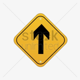 Road Signs Straight Clipart Traffic Sign Signage Road - Traffic Sign, HD Png Download, Free Download