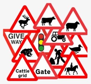 Reflective Road Signs - Traffic Sign, HD Png Download, Free Download