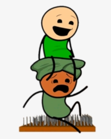 The Man Who Could Sit Anywhere - Cyanide And Happiness The Man Who Could Sit Anywhere, HD Png Download, Free Download