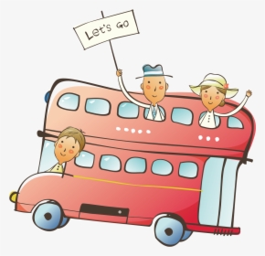 Clip Art Double Happiness Buses - Bus, HD Png Download, Free Download