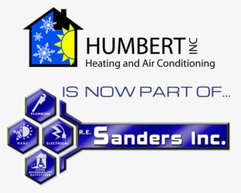 Re Sanders Buys Humbert Heating And Air Conditioning - Graphic Design, HD Png Download, Free Download