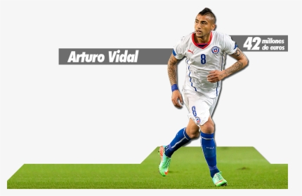 Transparent Arturo Vidal Png - Player, Png Download, Free Download