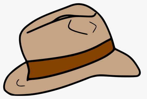 Transparent Adventurer Clipart - Indiana Jones Hat Clipart, HD Png Download, Free Download
