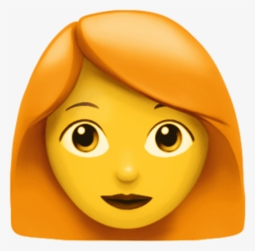 Face Png Transparent - Emoji Red Hair Woman, Png Download, Free Download