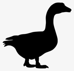 Easy Duck Silhouette, HD Png Download, Free Download