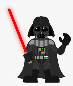 Darth Vader Clipart Animated Darth Vader Drawing Color - Darth Vader Clipart, HD Png Download, Free Download