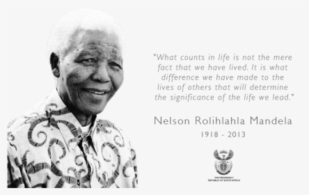 South Africa During Nelson Mandela - Thank You Nelson Mandela, HD Png Download, Free Download
