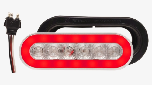 Stl111krcbp Glolight Oval Sealed Led Red Stop/turn/tail - Cable, HD Png Download, Free Download