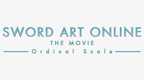 Sword Art Online Ordinal Scale Logo, HD Png Download, Free Download