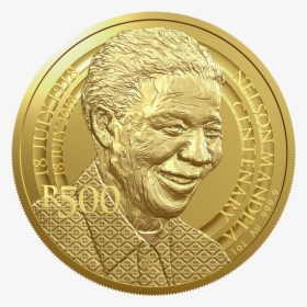 Gold Nelson Mandela Coin, HD Png Download, Free Download
