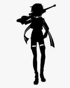 Sao Sinon Black And White, HD Png Download, Free Download