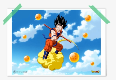 Dragon Ball Z Balls Art Clipart , Png Download - Dragon Ball Z Clouds, Transparent Png, Free Download