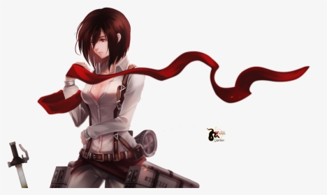 Mikasa Attack On Titan Art, HD Png Download, Free Download