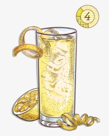 Classic Cocktails Espirito Xvi - Lemonade Cocktail Clip Art, HD Png Download, Free Download
