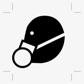 Respirator Half Face Respirator Sign Symbol Icon 有機 溶剤 用 保護 マスク イラスト 無料 Hd Png Download Kindpng