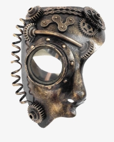 Transparent Half Mask Png - Transparent Steampunk Mask Png, Png Download, Free Download
