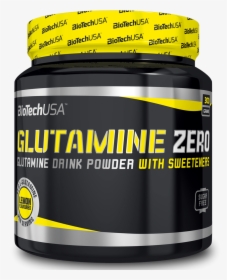 Biotech Usa Glutamine Zero 300g - Biotech Usa Glutamine Zero, HD Png Download, Free Download