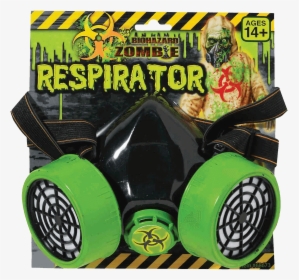 Biohazard Zombie Respirator Mask - Toy Gas Mask Costume, HD Png Download, Free Download