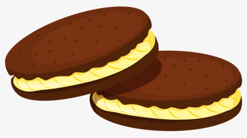 Cocoa Sandwich Biscuit Png Clipart Picture - Biscuit Clipart, Transparent Png, Free Download