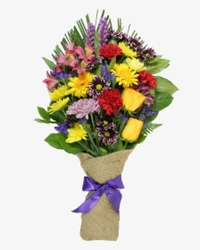Floral Bouquet Png - Bunch Of Flowers Hd, Transparent Png, Free Download