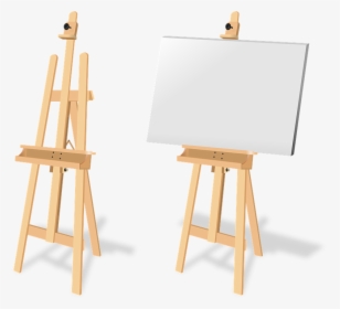 Art Easel Png - Transparent Background Art Canvas Png, Png Download, Free Download