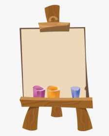 Transparent Background Easel Clipart, HD Png Download, Free Download