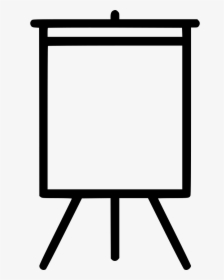 Easel Stand Presentation Promo Deck Board Art - Easel Stand Svg, HD Png Download, Free Download